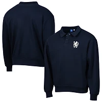Men's Sport Design Sweden Navy Chelsea Retro Relaxed Fleece Sweater