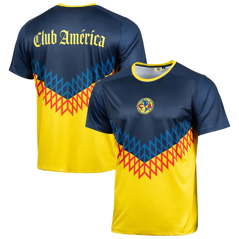 Men's Sport Design Sweden  Navy Club America Home Sideline T-Shirt
