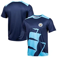 Men's Sport Design Sweden  Navy Manchester City Home Sideline T-Shirt