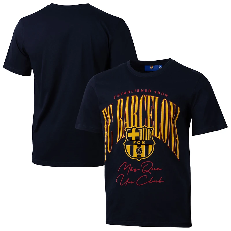 Men's Sport Design Sweden  Navy Barcelona Hometown Hero Graphic T-Shirt