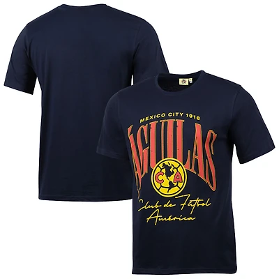 Men's Sport Design Sweden  Navy Club America Hometown Hero Graphic T-Shirt