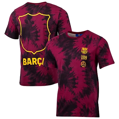 Men's Sport Design Sweden  Red Barcelona Relaxed Time Out Tie-Dye T-Shirt