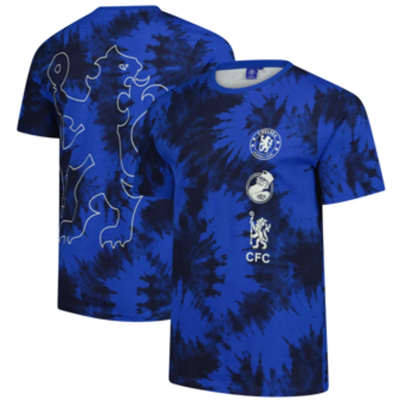 Men's Sport Design Sweden  Royal Chelsea Relaxed Time Out Tie-Dye T-Shirt