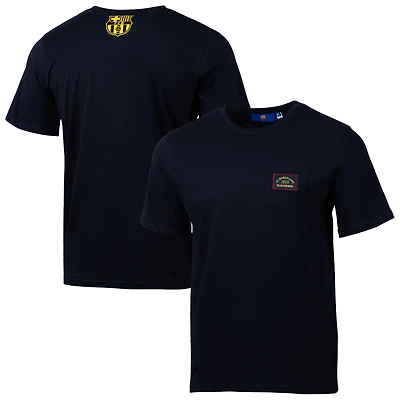 Men's Sport Design Sweden  Navy Barcelona Relaxed Post Match Pocket T-Shirt