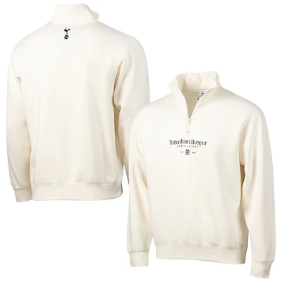 Men's Sport Design Sweden  White Tottenham Hotspur Half Time Quarter-Zip Fleece Jacket