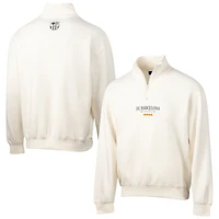 Men's Sport Design Sweden  White Barcelona Half Time Quarter-Zip Fleece Jacket