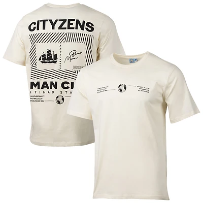 Men's Sport Design Sweden  Cream Manchester City Everyday Relaxed T-Shirt