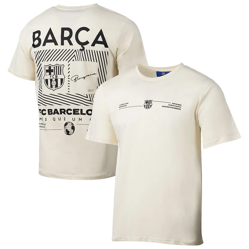 Men's Sport Design Sweden  Cream Barcelona Everyday Relaxed T-Shirt