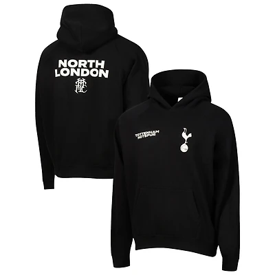 Men's Sport Design Sweden Black Tottenham Hotspur Overtime Oversized Raglan Hoodie