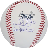 Willson Contreras St. Louis Cardinals Autographed City Connect Baseball with "For The Lou" Inscription