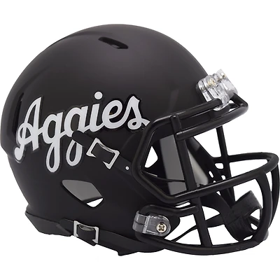 Riddell Texas A&M Aggies Black Script Speed Mini Helmet