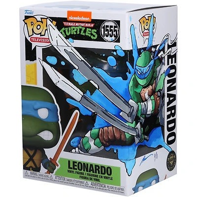 Leonardo Teenage Mutant Ninja Turtles Funko Pop! #1555 Vinyl Figure - Art by Mike Lachimia - Limited Edition #1/1 - RG13322280