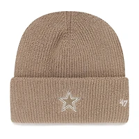 Men's '47 Tan Dallas Cowboys Foundational Cuffed Knit Hat