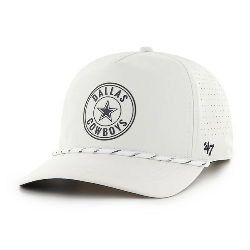 Men's '47 White Dallas Cowboys Loop Relaxed Hitch Adjustable Hat