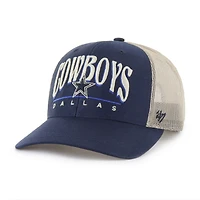 Men's '47  Navy Dallas Cowboys Arid Adjustable Trucker Hat