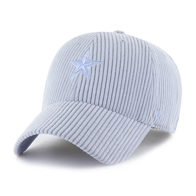 Women's '47  Light Blue Dallas Cowboys Mellow Clean Up Adjustable Hat