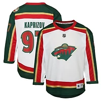Youth Kirill Kaprizov White Minnesota Wild 25th Anniversary Replica Player Jersey
