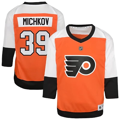 Preschool Matvei Michkov Orange Philadelphia Flyers  Replica Player Jersey