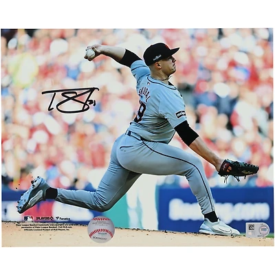Tarik Skubal Detroit Tigers Autographed 8" x 10" Pitching Photograph