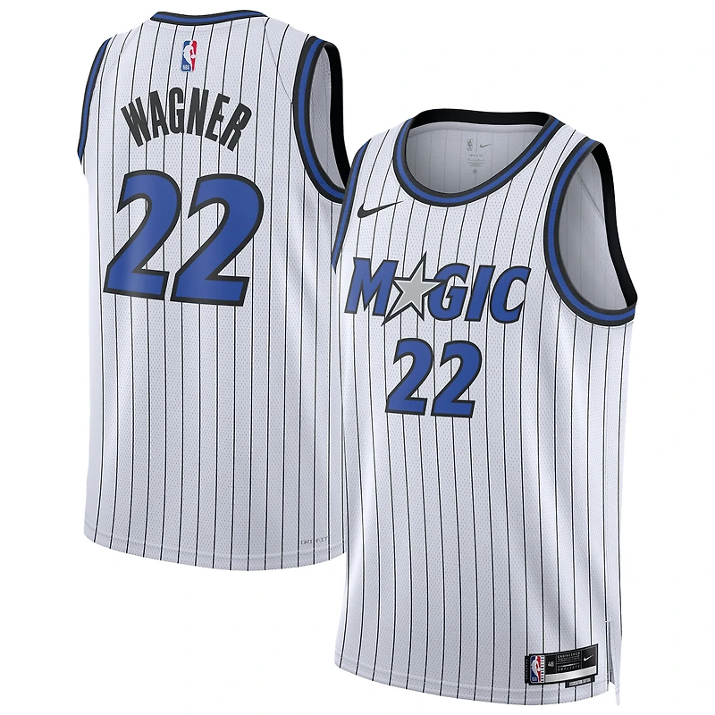Unisex Nike Franz Wagner White Orlando Magic Swingman Player Jersey - Association Edition