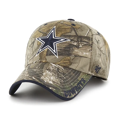 Men's '47  Realtree Camo Dallas Cowboys Frost MVP Adjustable Hat