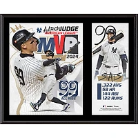 Aaron Judge New York Yankees 12" x 15" 2024 American League MVP Award Sublimated Plaque