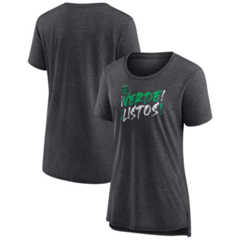 Women's Gray Austin FC State Of Play Tri-Blend T-Shirt