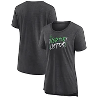 Women's Gray Austin FC State Of Play Tri-Blend T-Shirt