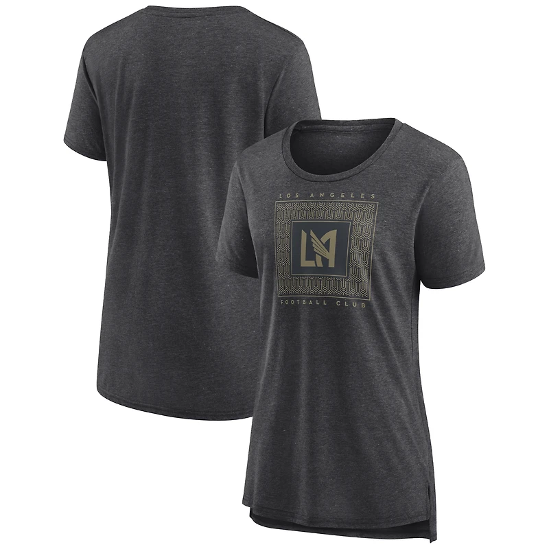 Women's Gray LAFC State Of Play Tri-Blend T-Shirt