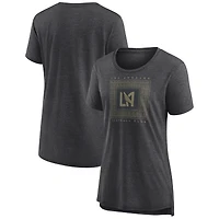 Women's Gray LAFC State Of Play Tri-Blend T-Shirt