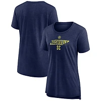 Women's Navy Nashville SC State Of Play Tri-Blend T-Shirt