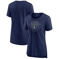 Women's Navy Philadelphia Union State Of Play Tri-Blend T-Shirt