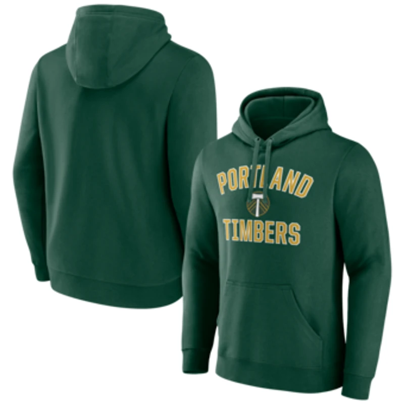 Men's Green Portland Timbers Victory Arch Pullover Hoodie