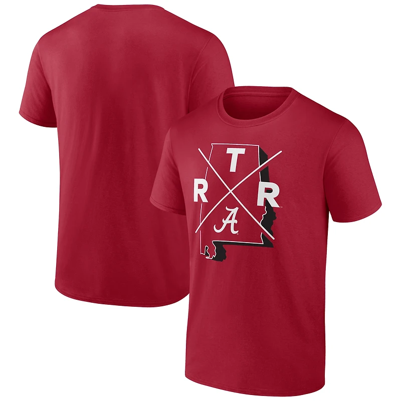 Men's Crimson Alabama Crimson Tide Once & Always T-Shirt