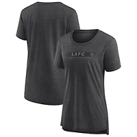 Women's Gray LAFC Barred Access Tri-Blend T-Shirt