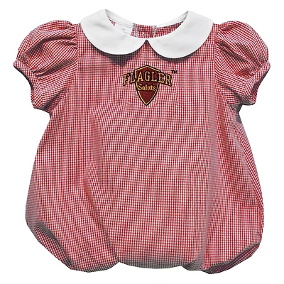 Girls Infant Vive La Fete  Crimson Flagler Saints Puffy Bubble Dress