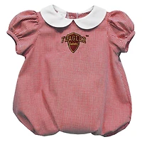 Girls Infant Vive La Fete  Crimson Flagler Saints Puffy Bubble Dress