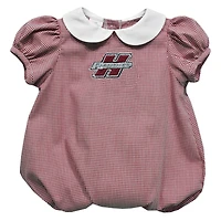 Girls Infant Vive La Fete  Red Henderson State Reddies Puffy Bubble Dress