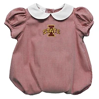 Girls Infant Vive La Fete  Cardinal Iowa State Cyclones Puffy Bubble Dress