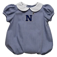 Girls Infant Vive La Fete  Navy Navy Midshipmen Puffy Bubble Dress