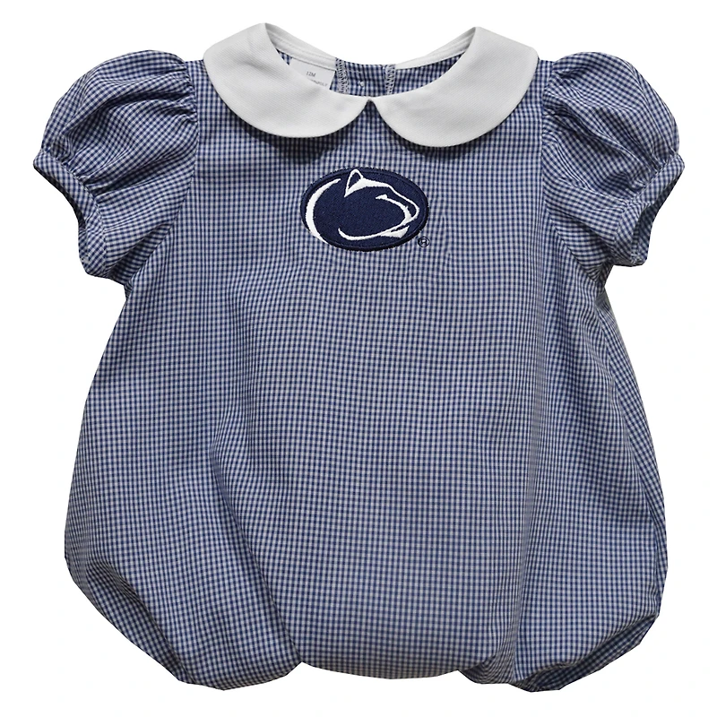 Girls Infant Vive La Fete Navy Penn State Nittany Lions Puffy Bubble Dress