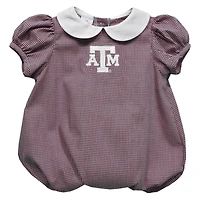 Girls Infant Vive La Fete  Maroon Texas A&M Aggies Puffy Bubble Dress