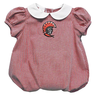 Girls Infant Vive La Fete  Red Tampa Spartans Puffy Bubble Dress