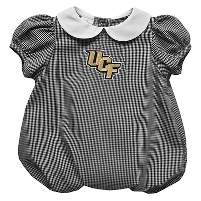 Girls Infant Vive La Fete  Black UCF Knights Puffy Bubble Dress