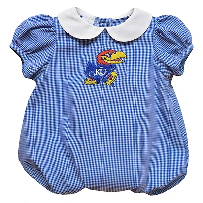 Girls Infant Vive La Fete  Royal Kansas Jayhawks Puffy Bubble Dress