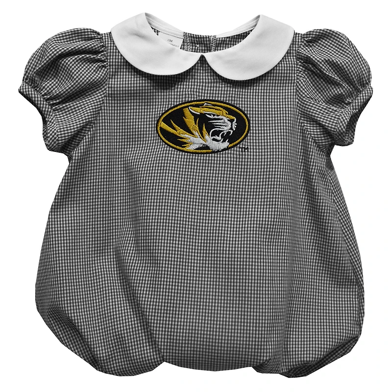 Girls Infant Vive La Fete  Black Missouri Tigers Puffy Bubble Dress