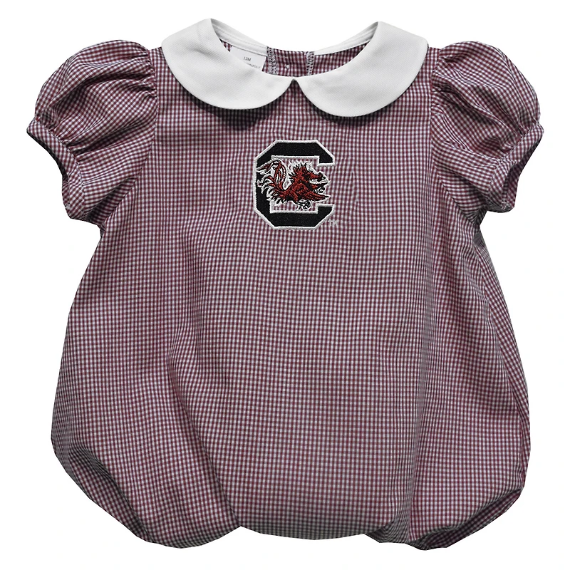 Girls Infant Vive La Fete  Garnet South Carolina Gamecocks Puffy Bubble Dress