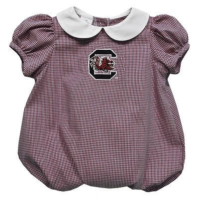 Girls Infant Vive La Fete  Garnet South Carolina Gamecocks Puffy Bubble Dress