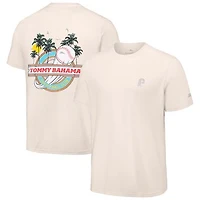 Men's Tommy Bahama  Cream Philadelphia Phillies Fly Ball Club T-Shirt