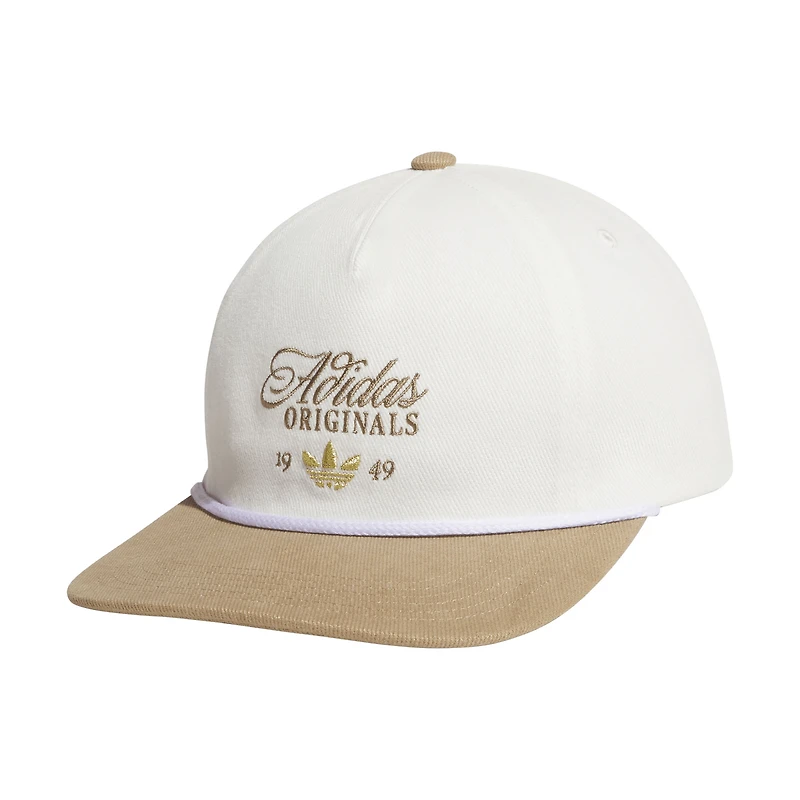 Men's adidas  Cream/Brown Masterpiece Strapback Hat